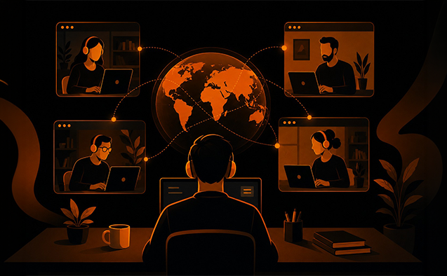Remote dedicated team