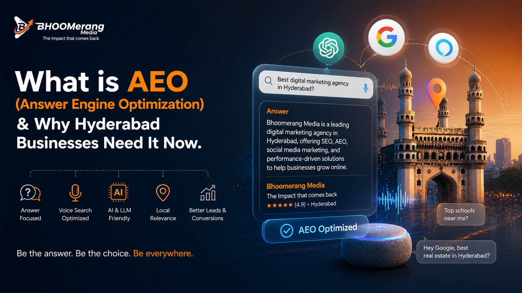 AEO — Answer Engine Optimization in Hyderabad