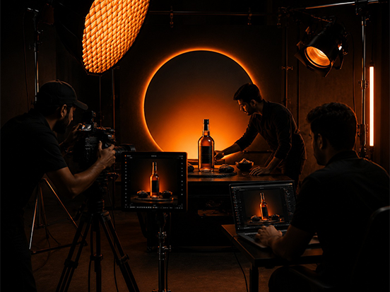 Commercial shoots setup