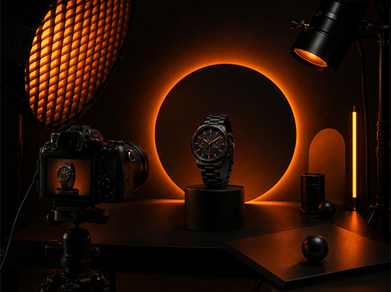 Product photography setup