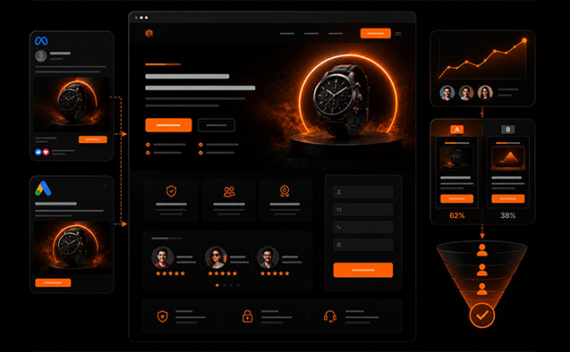 Landing pages