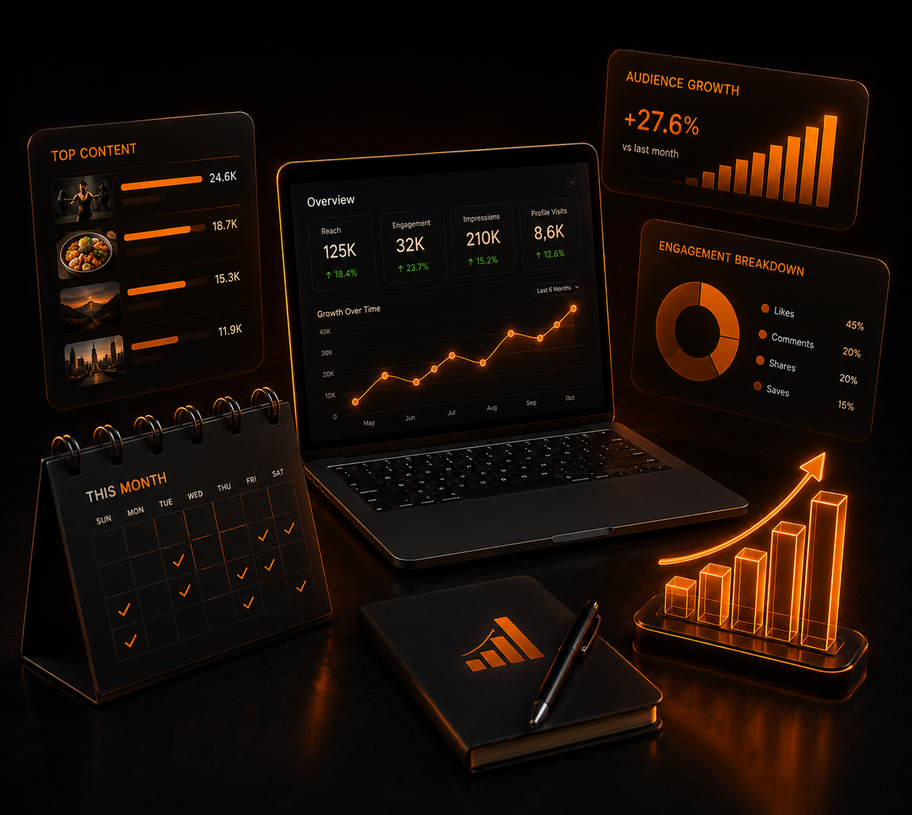 Monthly reporting
